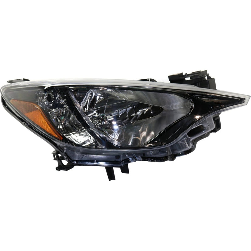 DURAFORCE Halogen Headlight Set For 2016 Scion iA Left & Right Chrome Interior