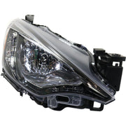 DURAFORCE Halogen Headlight Set For 2016 Scion iA Left & Right Chrome Interior