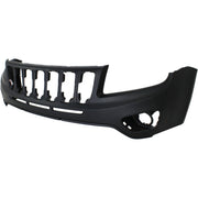DURAFORCE Bumper Cover For 11-17 Jeep Compass MK Platform with Fog Light Holes Front Upper