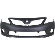 DURAFORCE Bumper Cover Fascia Front for Toyota Corolla 2011-2013