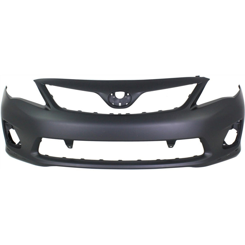 DURAFORCE Bumper Cover Fascia Front for Toyota Corolla 2011-2013