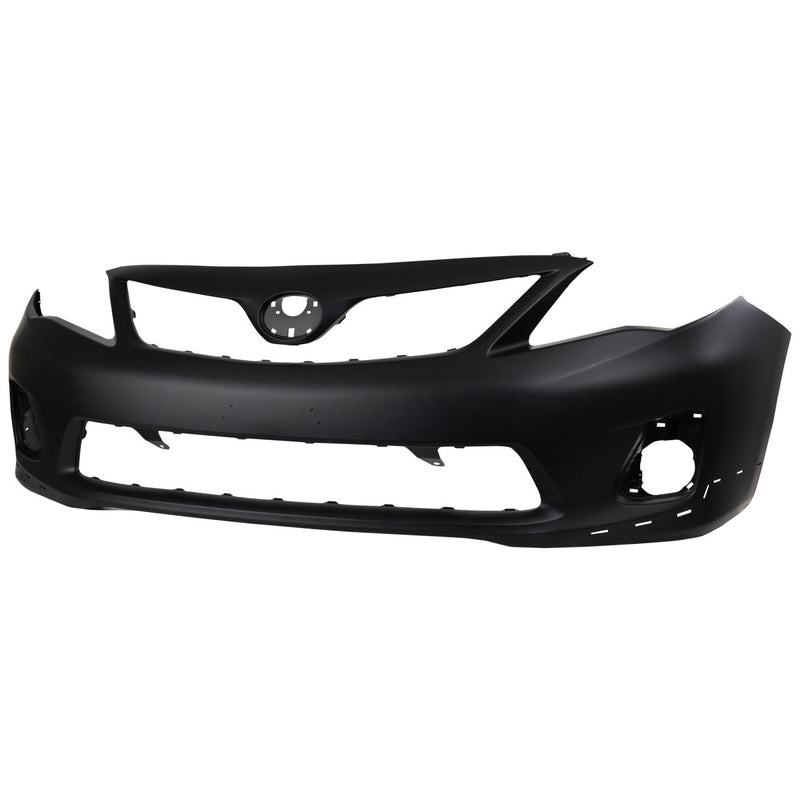 DURAFORCE Bumper Cover Fascia Front for Toyota Corolla 2011-2013