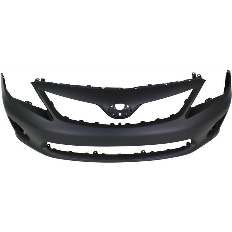 DURAFORCE Bumper Cover Fascia Front for Toyota Corolla 2011-2013