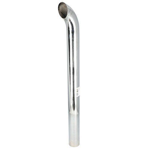 DURAFORCE Exhaust Stack Pipe 4" x 48" Curved Chrome
