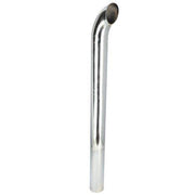 DURAFORCE Exhaust Stack Pipe 4" x 48" Curved Chrome