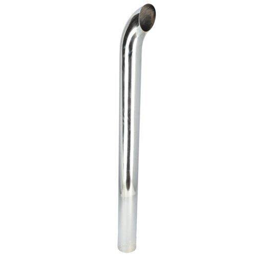 DURAFORCE Exhaust Stack Pipe 4" x 48" Curved Chrome