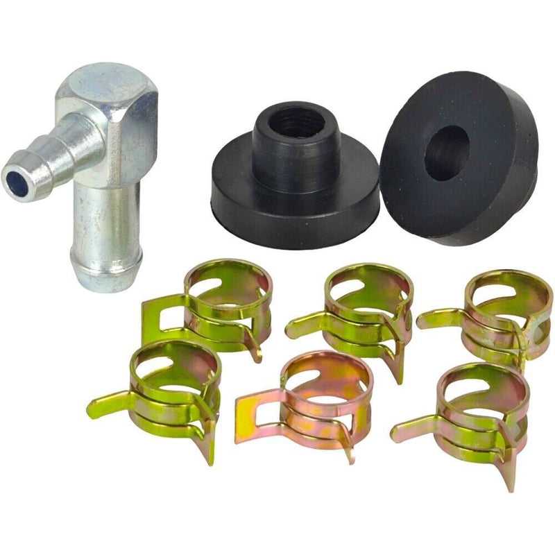 DURAFORCE Fuel Tank Stem Bushing Outlet Clamp Kit Fit for Husqvarna 532139277 532003645