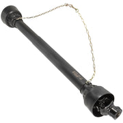DURAFORCE PTO Shaft PTO Driveshaft for Tractor 1-3/8" Spline/Round Ends 39-55" Black