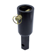 DURAFORCE Auger Adapter Conversion 2-9/16 inch female Round to 2" Male Hex Heavy Duty