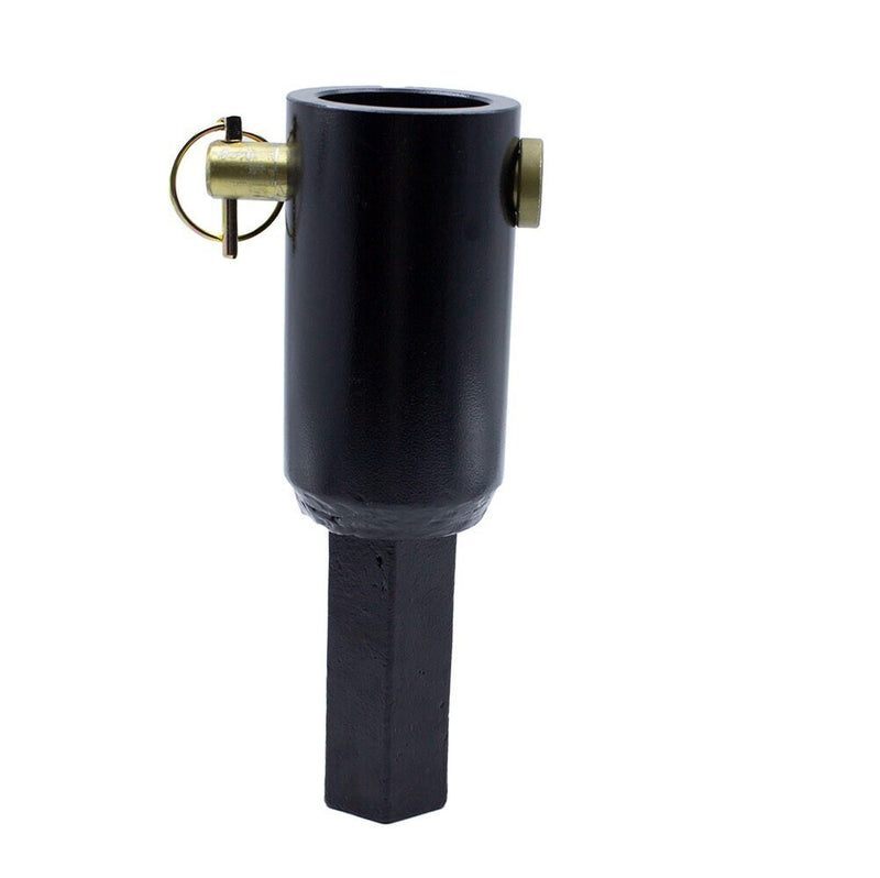 DURAFORCE Auger Adapter Conversion 2-9/16 inch female Round to 2" Male Hex Heavy Duty