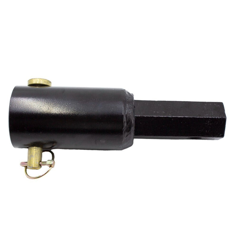 DURAFORCE Auger Adapter Conversion 2-9/16 inch female Round to 2" Male Hex Heavy Duty