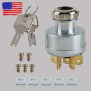 DURAFORCE For Clark, For Hyster For Yale, Universal Forklift Ignition Switch 272041 w/ Key