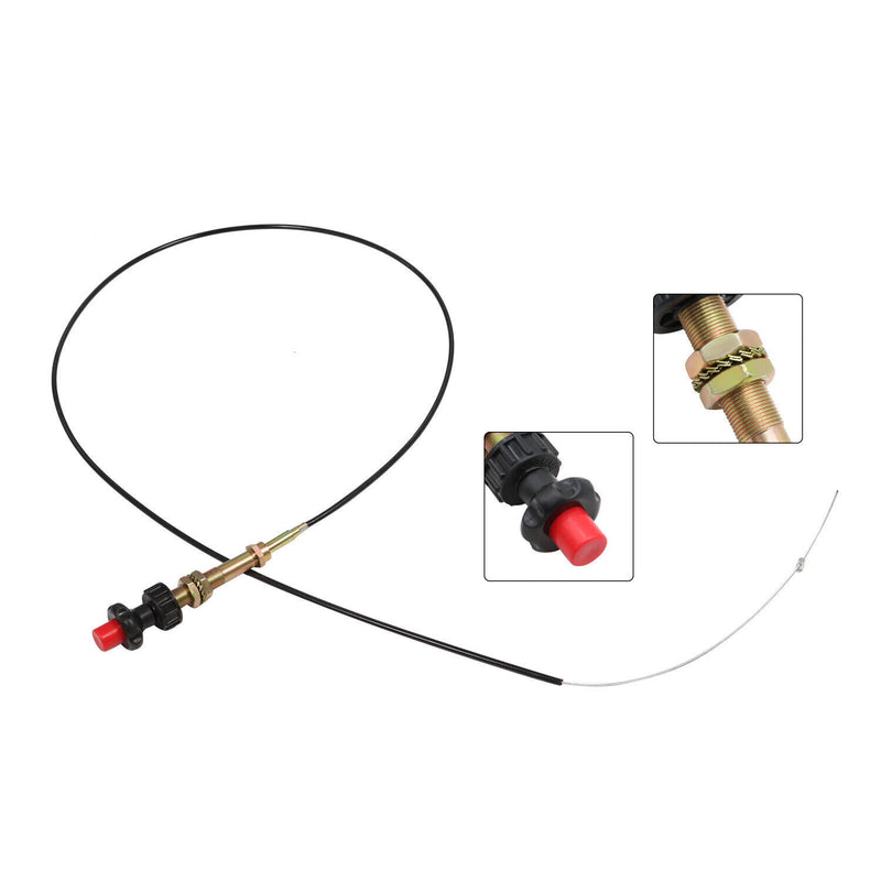 DURAFORCE New For Truck Equipment 6FT Buyers Vernier Locking Throttle Cable VCGTX06