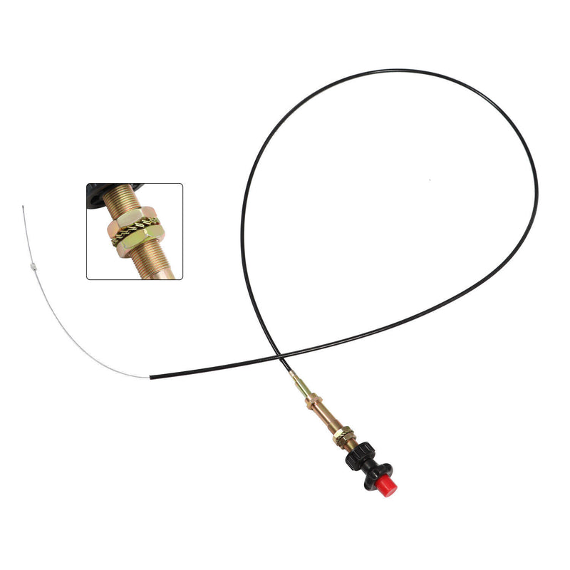 DURAFORCE New For Truck Equipment 6FT Buyers Vernier Locking Throttle Cable VCGTX06
