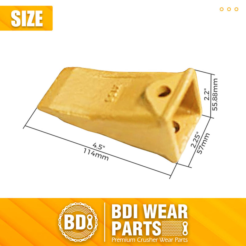 DURAFORCE X156 X156S Dirt Teeth Bucket Teeth/Tooth with P156 Roll Pins 5 Pack