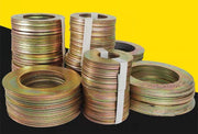 DURAFORCE 6pc 45mm x80mm x2mm Bucket Pin Shim Iron Excavator Skid Steer