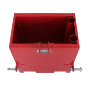 DURAFORCE Ballast Box 3 Point CAT 1 Tractor Attachment Hitch W/ 2'' Quick Hitch Receiver