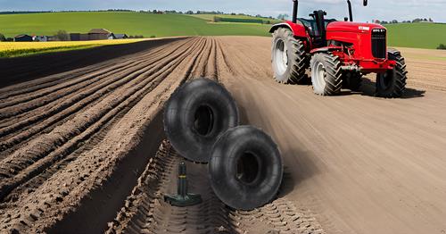 DURAFORCE TWO Premium Farm Implement Tractor Tire Inner Tubes fits 5.50-16, 6.00-16