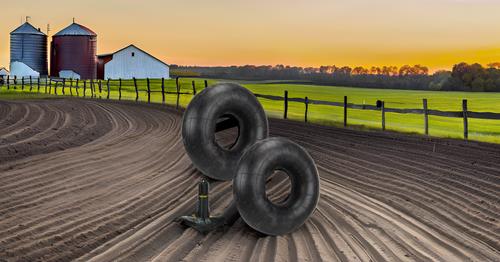 DURAFORCE TWO Premium Farm Implement Tractor Tire Inner Tubes fits 5.50-16, 6.00-16