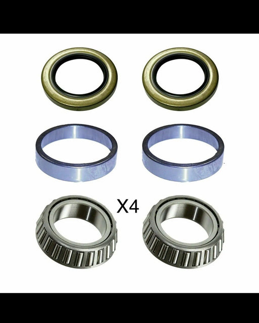 DURAFORCE (4) SETS WHEEL BEARING KITS for Case Skid Steer 1700 1830 1835 1838 1840