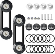 DURAFORCE 8PCS Bumper Quick Release Quick Release Bumper Clip Front Rear Bumper Fastener