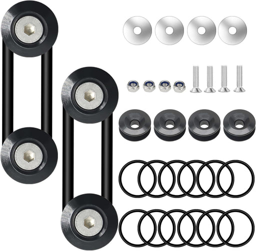 DURAFORCE 8PCS Bumper Quick Release Quick Release Bumper Clip Front Rear Bumper Fastener
