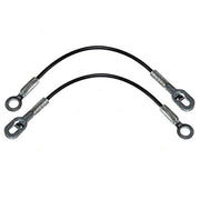 DURAFORCE New Rear Tailgate Cables Straps Set 2 for 1988-2002 Chevy GMC C/K 1500 2500 3500