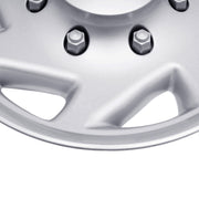 DURAFORCE 4 NEW For 99-18 Ford Econoline E250 E350 E450 Hubcap Silver Van Full Wheel Cover