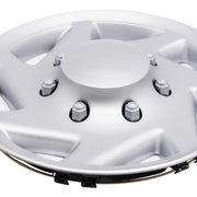 DURAFORCE 4 NEW For 99-18 Ford Econoline E250 E350 E450 Hubcap Silver Van Full Wheel Cover