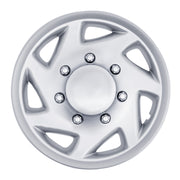 DURAFORCE 4 NEW For 99-18 Ford Econoline E250 E350 E450 Hubcap Silver Van Full Wheel Cover