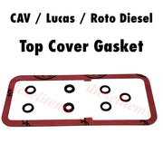 DURAFORCE Delphi CAV Lucas Roto Top Cover Gasket Kit for DPA Diesel Injection Pumps