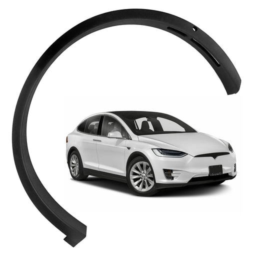 DURAFORCE Front Right Fender Flare Fit For 2016-2021 Tesla Model X Wheel Well Arch Molding