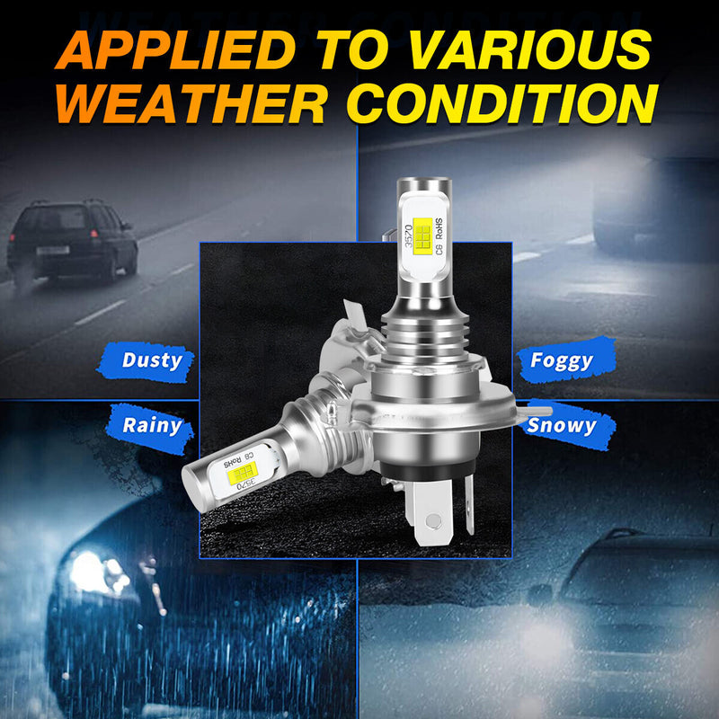 DURAFORCE Super bright LED headlight bulbs for Can-Am Outlander L MAX 570 2016 710000871 2PCS