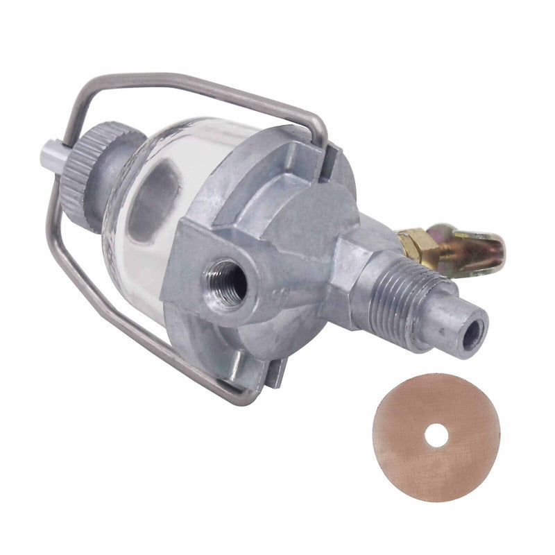 DURAFORCE Replacement Fuel Sediment Bowl for Farmall Cub, A, B, C, Super 100 Tractors