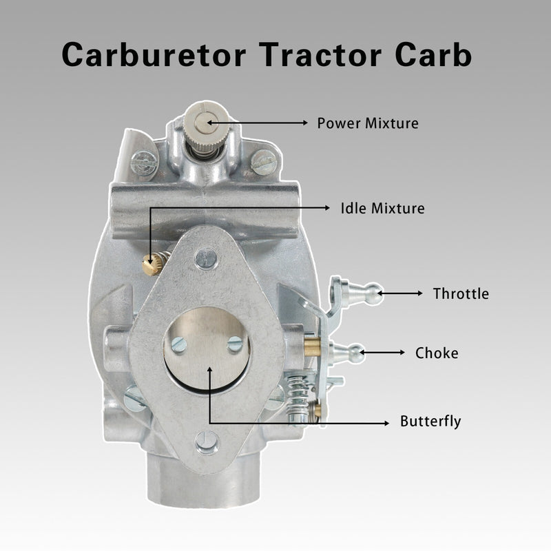 DURAFORCE Carburetor For Ford Tractor 2N 8N 9N Heavy Duty 8N9510C-HD Marvel Schebler
