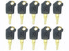 DURAFORCE (10) Keys For CAT Caterpillar Heavy Equipment Ignition Key 5P8500