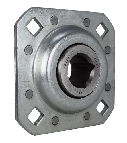 DURAFORCE FD208R1 , ST208-1N 1" Square Disc Harrow Flange Bearing Unit SpinCo
