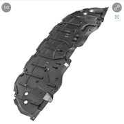 DURAFORCE Front Engine Splash Shield Compatible with Toyota Camry 2018 - 2022 TO1228234
