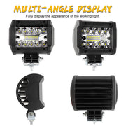DURAFORCE 12V 4inch 60W LED Work Light Headlights fit John Deere Case New Holland Tractor