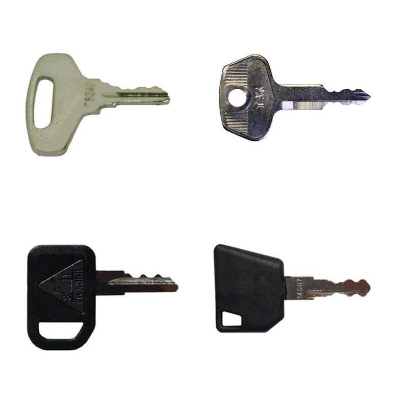 DURAFORCE Ignition Key Set (4 Keys) for GEHL Heavy Equipment / Construction
