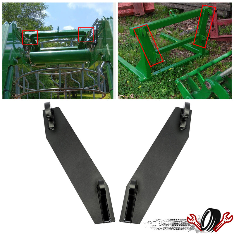 DURAFORCE Attachment Weld ON Mounting Brackets Part For Global Quicke Euro Style Tractor
