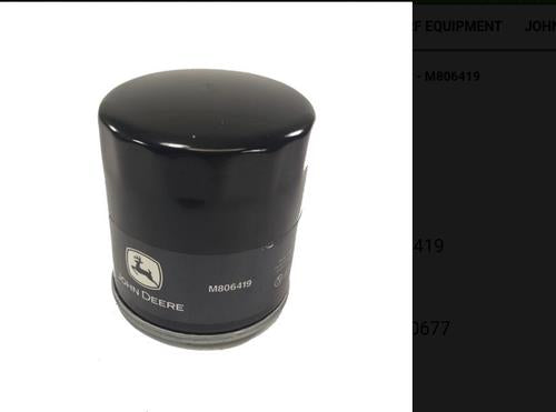DURAFORCE John Deere Engine Oil Filter- M806419