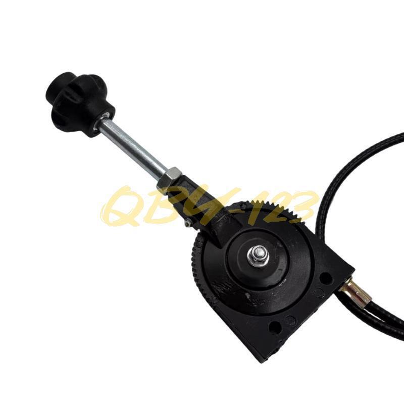 DURAFORCE Excavator Manual Throttle Cable Controller Bendable Throttle Motor Control 40"