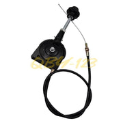DURAFORCE Excavator Manual Throttle Cable Controller Bendable Throttle Motor Control 40"