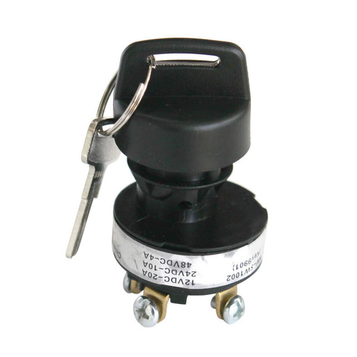 DURAFORCE Ignition Switch 4360469 Compatible with JLG 12VDC-20A 24VDC-10A 48VDC-4A E201575