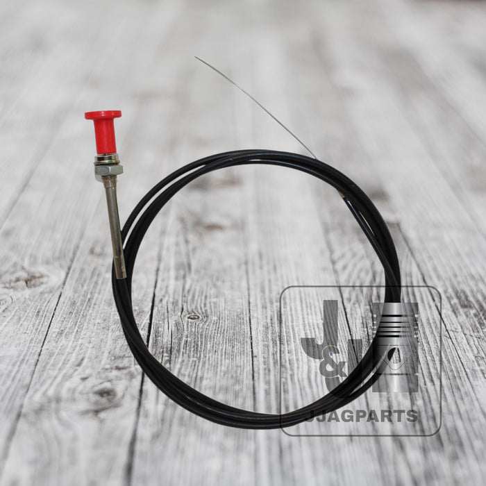 DURAFORCE 96" Universal Engine Stop Cable / Fuel Shut Off Fits many Case Tractors