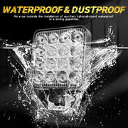 DURAFORCE Fit John Deere Case New Holland Tractor 4inch 40W LED Work Light Headlights 12V