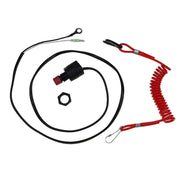 DURAFORCE Kill Stop Switch Safety Lanyard 6E9-82575-09 for Yamaha Outboard 15HP 25HP 30HP