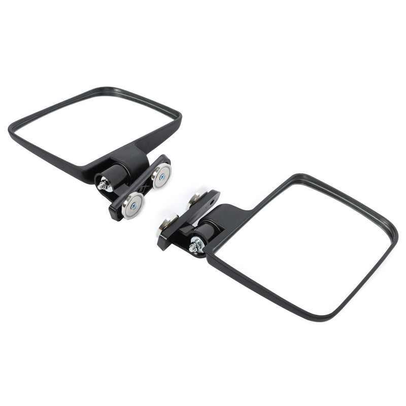DURAFORCE Pair 220lb Rated Magnet Tractor Side Mirror LH & RH Fit For Kubota John Deere