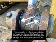 DURAFORCE Polyshim Bucket Pin Shim Kit 25mm for Micro Excavator And Skid Steer